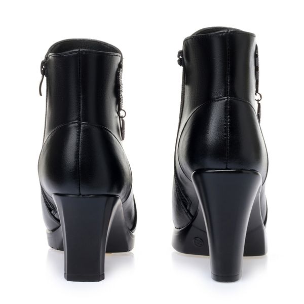 classic ldays 9cm heel black real leather boot ankle boots womens winter plush leather women boots autumn work shoes
classic ldays 9cm heel black real leather boot ankle boots womens winter plush leather women boots autumn work shoes