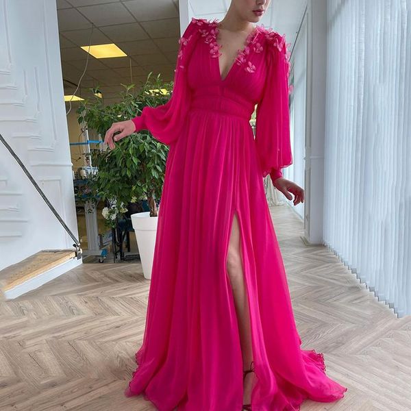 party dresses bridalaffair chiffon prom dress a-line v-neck long puffy sleeves butterfly evening gowns saudi arabia custom made, White;black
party dresses bridalaffair chiffon prom dress a-line v-neck long puffy sleeves butterfly evening gowns saudi arabia custom made, White;black