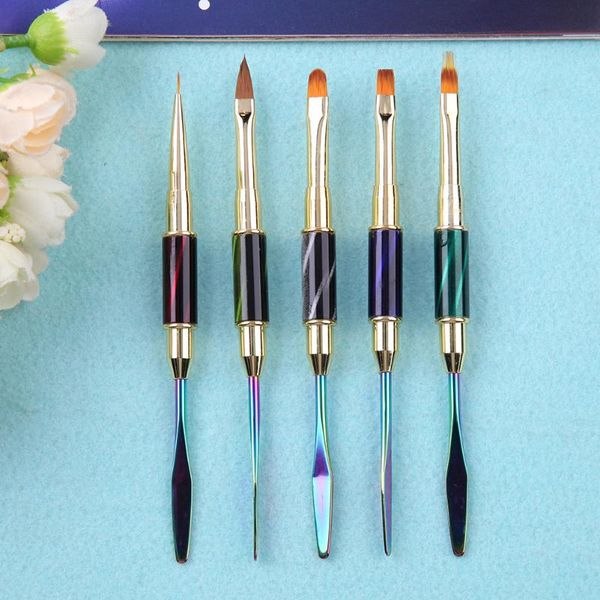 dual head gorgeous nail art brush uv gel sculpting painting drawing liner pens manicure tools brushes, Yellow
dual head gorgeous nail art brush uv gel sculpting painting drawing liner pens manicure tools brushes, Yellow