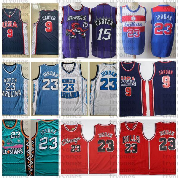 vintage north carolina tar heels vince carter 15 michael jodan 23 college basketball jerseys stitched shirts, Black
vintage north carolina tar heels vince carter 15 michael jodan 23 college basketball jerseys stitched shirts, Black