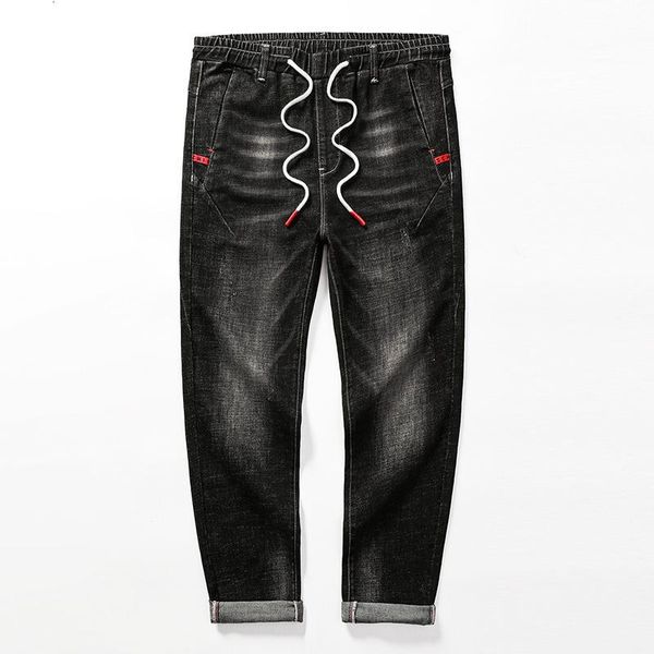 men's jeans men loose harem feet pants elastic waist casual fashion large size autumn products 8vzx, Blue
men's jeans men loose harem feet pants elastic waist casual fashion large size autumn products 8vzx, Blue