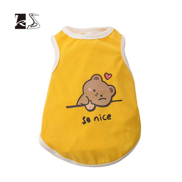 spring summer pet clothes vest thin cool cartoon bear breathable dog footwear cat costumes
spring summer pet clothes vest thin cool cartoon bear breathable dog footwear cat costumes