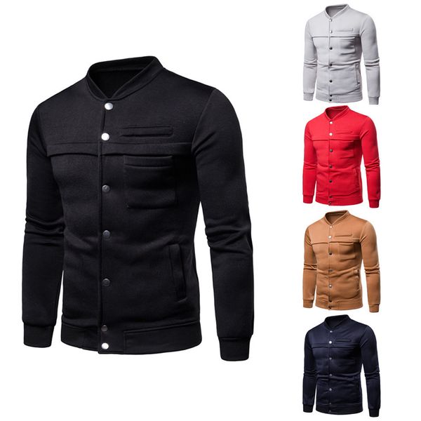 fashionable sweaters for men hoodies classic fashion slim collar coat casual men's solid color sweater wy15, Black
fashionable sweaters for men hoodies classic fashion slim collar coat casual men's solid color sweater wy15, Black