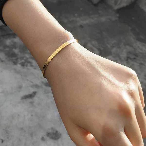 stainless steel snake chain bracelet for women 3mm 4mm gold silver color herringbone bangles bohemian jewelry gifts ldb319 link,, Black
stainless steel snake chain bracelet for women 3mm 4mm gold silver color herringbone bangles bohemian jewelry gifts ldb319 link,, Black