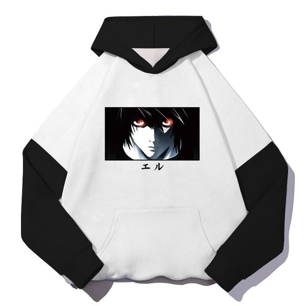 men's hoodies & sweatshirts japan anime death note lawliet eyes pullover funny cartoon fashion winter harajuku oversize fake two piec, Black
men's hoodies & sweatshirts japan anime death note lawliet eyes pullover funny cartoon fashion winter harajuku oversize fake two piec, Black