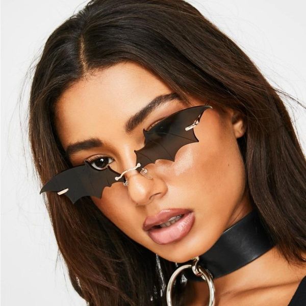 outdoor eyewear fashion rimless men sunglasses women trendy bat shaped sun glasses female male vintage black mirror shades metal oculos de s
outdoor eyewear fashion rimless men sunglasses women trendy bat shaped sun glasses female male vintage black mirror shades metal oculos de s