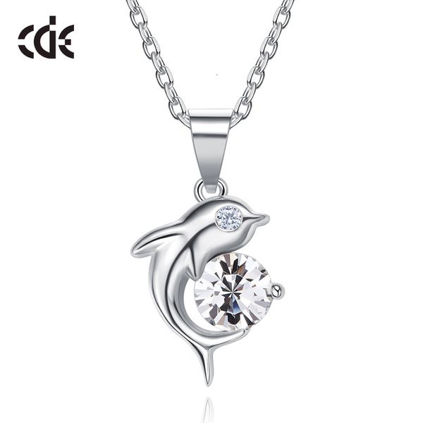 necklace sidel dolphin fishtail pendant 925 sterling silver with swarovski element crystal for women
necklace sidel dolphin fishtail pendant 925 sterling silver with swarovski element crystal for women