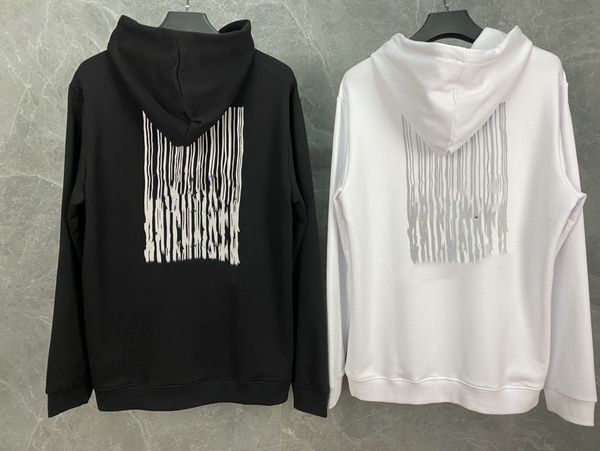 men's hoodie loose cotton ladies hooded sweatshirt reflective waterfall letter autumn/winter couple sweater student 7536, Black
men's hoodie loose cotton ladies hooded sweatshirt reflective waterfall letter autumn/winter couple sweater student 7536, Black