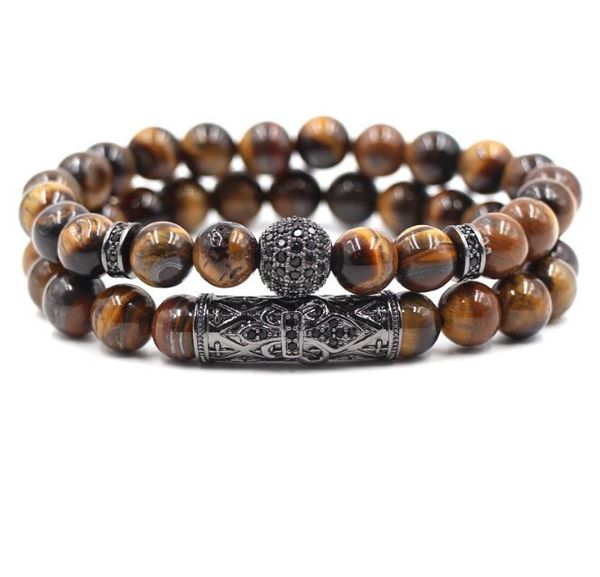pc/set natural tiger eye pearl beads bracelet set, jewelry for men and women, elastic material wrist strap accessories gift gc203, Black
pc/set natural tiger eye pearl beads bracelet set, jewelry for men and women, elastic material wrist strap accessories gift gc203, Black
