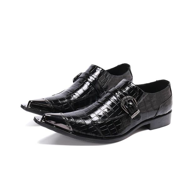 brand designer men dress shoes genuine leather crocodile men's shoe for suit black office party formal man wedding buckle
brand designer men dress shoes genuine leather crocodile men's shoe for suit black office party formal man wedding buckle