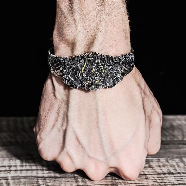 charm bracelets men's personality eagle open bracelet retro rock domineering party jewelry gift, Golden;silver
charm bracelets men's personality eagle open bracelet retro rock domineering party jewelry gift, Golden;silver
