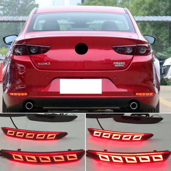 2pcs rear reflector for mazda 3 mazda3 axela 2019 2020 2021 car led rear bumper brake light dynamic turn signal light
2pcs rear reflector for mazda 3 mazda3 axela 2019 2020 2021 car led rear bumper brake light dynamic turn signal light