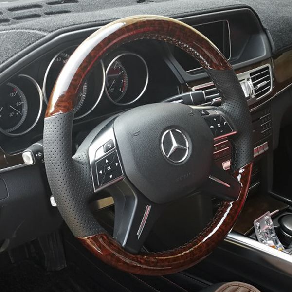for mercedes-benz old c-class ml350 s300 s350 e260l gl400 diy custom leather imitation mahogany special steering wheel cover for auto parts
for mercedes-benz old c-class ml350 s300 s350 e260l gl400 diy custom leather imitation mahogany special steering wheel cover for auto parts