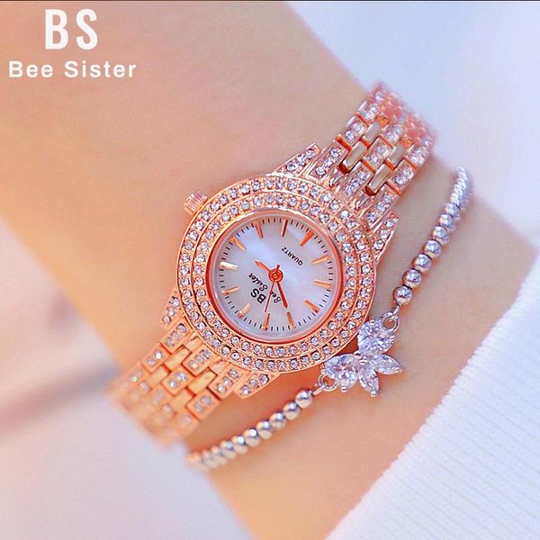 wristwatches luxury crystal bracelet watch women 2022 ladies rose gold quartz diamond femme women's wristwatch, Slivery;brown
wristwatches luxury crystal bracelet watch women 2022 ladies rose gold quartz diamond femme women's wristwatch, Slivery;brown