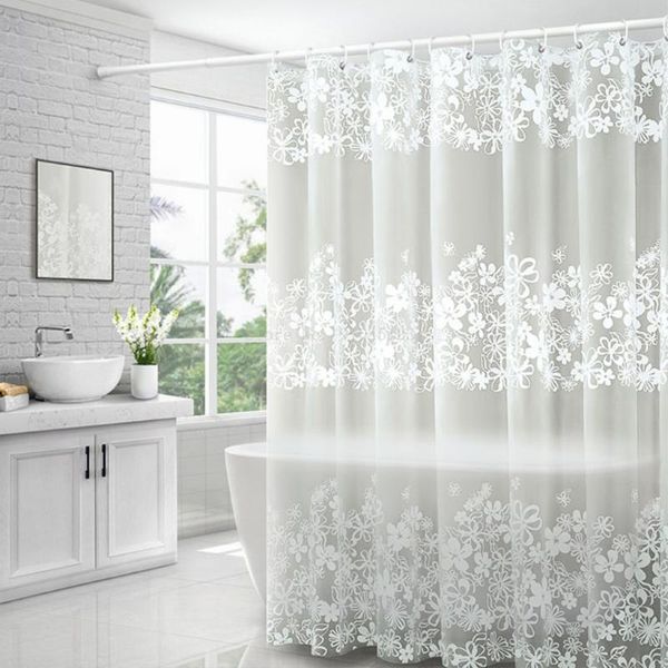 shower curtains translucent white flower curtain waterproof peva fog with hook bathroom screen decor accessories
shower curtains translucent white flower curtain waterproof peva fog with hook bathroom screen decor accessories