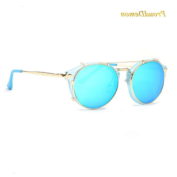 fashionable sun frames men prouddemon clip women on steampunk sun glasses classic round sunglasses for ladies fashion oculos uv400, Black
fashionable sun frames men prouddemon clip women on steampunk sun glasses classic round sunglasses for ladies fashion oculos uv400, Black