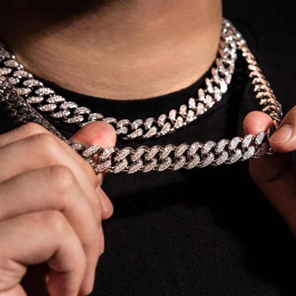 chains out cz miami cuban chain diamond hip hop rapper golden jewelry fashion men, Silver
chains out cz miami cuban chain diamond hip hop rapper golden jewelry fashion men, Silver