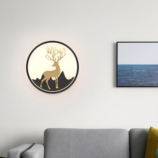 sanmusion indoor lighting interior wall light living room decoration nordic deer pattern kids black white led lamps lamp
sanmusion indoor lighting interior wall light living room decoration nordic deer pattern kids black white led lamps lamp
