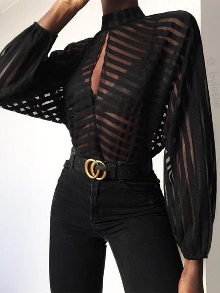 elegant basic cap sleeve women shirts black casual stylish ol work stripes keyhole front mesh blouse, White
elegant basic cap sleeve women shirts black casual stylish ol work stripes keyhole front mesh blouse, White