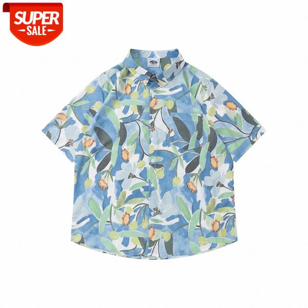 japanese retro oil painting floral full print short-sleeved shirt male street weiyi flow couple casual #rx8d, White;black
japanese retro oil painting floral full print short-sleeved shirt male street weiyi flow couple casual #rx8d, White;black