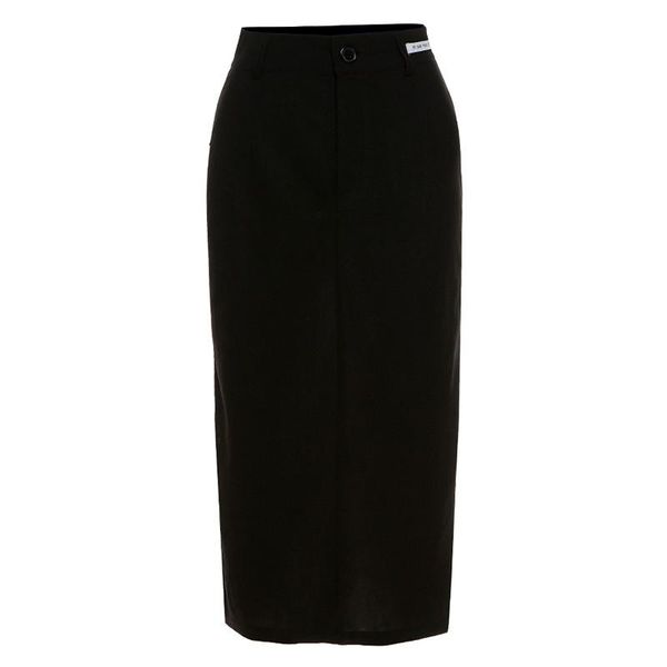 skirts 2021 spring and summer haute female slim fit solid color high waist hip fashion label split skirt women black
skirts 2021 spring and summer haute female slim fit solid color high waist hip fashion label split skirt women black