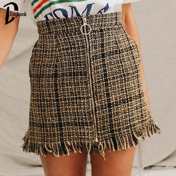 skirts daylook elegant front zipper tweed mini skirt plaid women 2021 fashion cute wrap for ladies autumn lining winter, Black
skirts daylook elegant front zipper tweed mini skirt plaid women 2021 fashion cute wrap for ladies autumn lining winter, Black