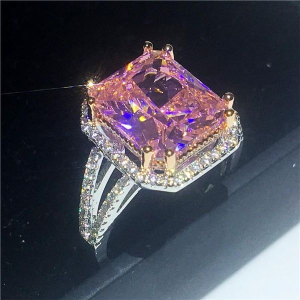 wedding rings choucong luxury ring big square 6ct cz stone engagement band for women party jewelry, Slivery;golden
wedding rings choucong luxury ring big square 6ct cz stone engagement band for women party jewelry, Slivery;golden