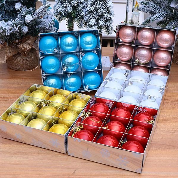 party decoration 9pcs/lot 6cm colorful christmas ball tree pendant bauble hanging ornament home decor navidad
party decoration 9pcs/lot 6cm colorful christmas ball tree pendant bauble hanging ornament home decor navidad