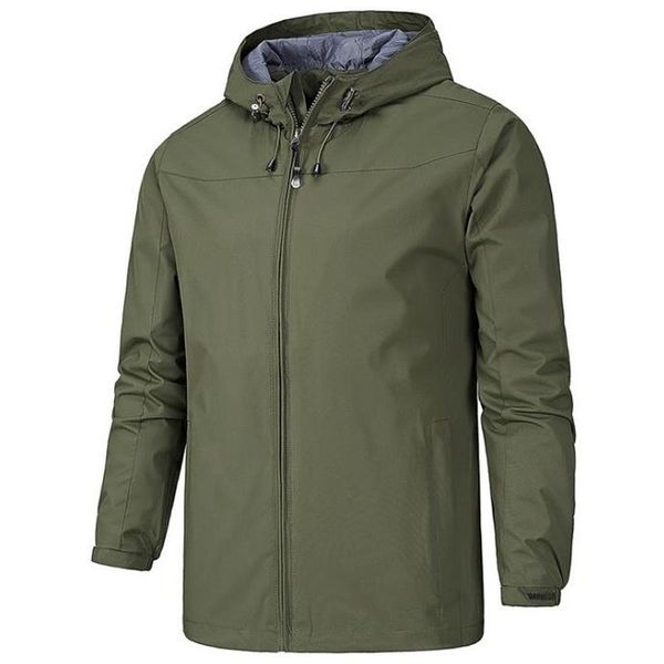men jacket solid hooded autumn coat long sleeve adjustable breathable windbreaker male chaquetas hombre men's jackets, Black;brown
men jacket solid hooded autumn coat long sleeve adjustable breathable windbreaker male chaquetas hombre men's jackets, Black;brown