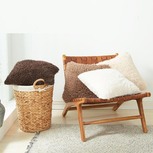 cushion/decorative pillow soft lamb cashmere cushion cover sofa solid color plush pillowcase waist for home office car decoration 45x45cm
cushion/decorative pillow soft lamb cashmere cushion cover sofa solid color plush pillowcase waist for home office car decoration 45x45cm