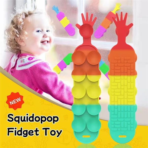 2022 squidopop fidget toys suction cup squidops velcro silicone sheet children squidops antistress soft squishy squeezetoy
2022 squidopop fidget toys suction cup squidops velcro silicone sheet children squidops antistress soft squishy squeezetoy