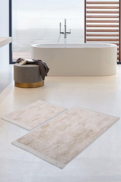 nova cream cotton non-slip toilet seat fringed washable bath mat set 2-novaklzttk mats
nova cream cotton non-slip toilet seat fringed washable bath mat set 2-novaklzttk mats