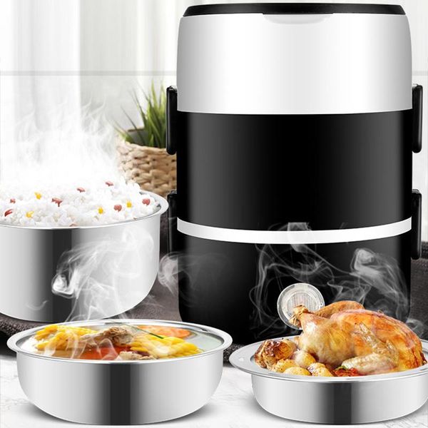 dinnerware sets 2 3 layer stainless steel electric heating lunch box 1.3l 2l large warmer container black steamer rice cooker for house
dinnerware sets 2 3 layer stainless steel electric heating lunch box 1.3l 2l large warmer container black steamer rice cooker for house