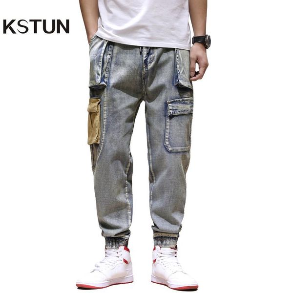 mens colored jeans denim pockets pants cargo men casual loose fit vintage harem multi joggers homme, Blue
mens colored jeans denim pockets pants cargo men casual loose fit vintage harem multi joggers homme, Blue