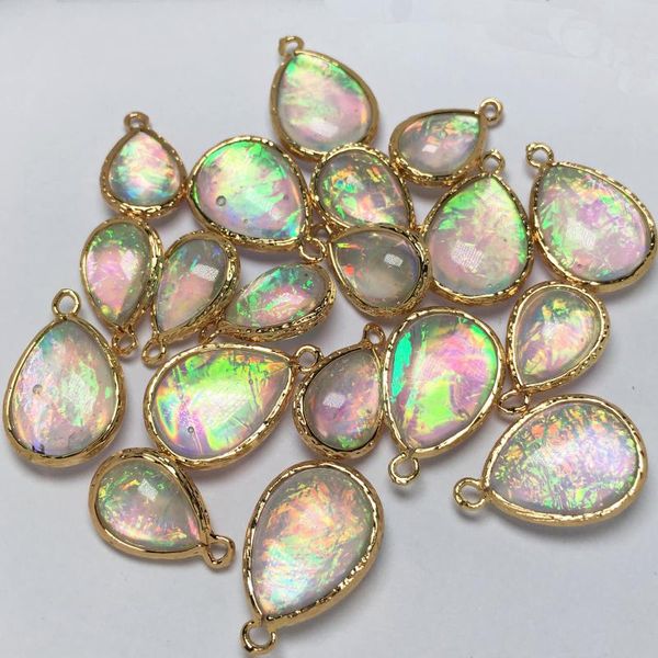 charms 2 pcs stone pendant artifical opal waterdrop fan egg round irregular shape for jewelry making necklace bracelet, Bronze;silver
charms 2 pcs stone pendant artifical opal waterdrop fan egg round irregular shape for jewelry making necklace bracelet, Bronze;silver