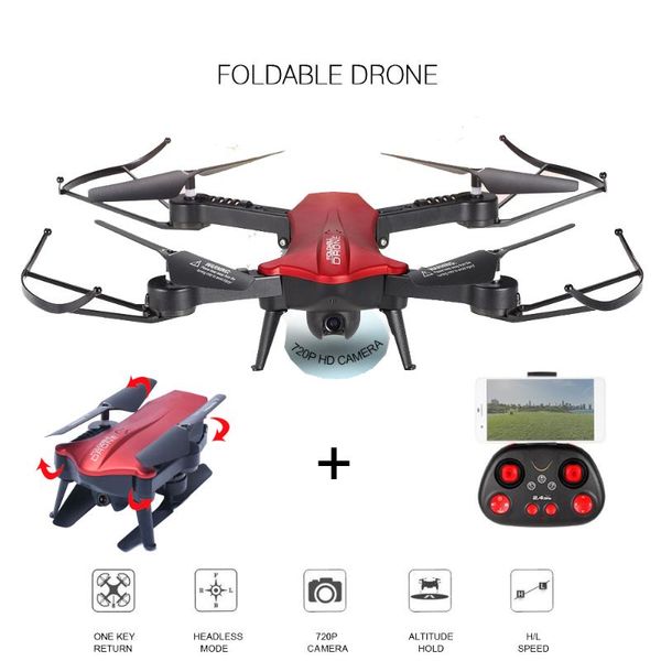 eboyu(tm) l6060 l6060w 2.4g foldable selfie drone w/ wifi 720p 110 degree fov wide angle hd camera height hold rc quadcopter rtf drones
eboyu(tm) l6060 l6060w 2.4g foldable selfie drone w/ wifi 720p 110 degree fov wide angle hd camera height hold rc quadcopter rtf drones