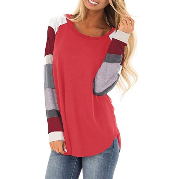 women's blouses & shirts women casual tee shirt blouse spring autumn long sleeve c striped printed button tunic ladies loose, White
women's blouses & shirts women casual tee shirt blouse spring autumn long sleeve c striped printed button tunic ladies loose, White
