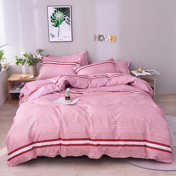 bedding sets 30 2/3pcs soft stripe printed duvet cover pillowcase fashion boy girl teen bedroom decoration no bed sheet
bedding sets 30 2/3pcs soft stripe printed duvet cover pillowcase fashion boy girl teen bedroom decoration no bed sheet
