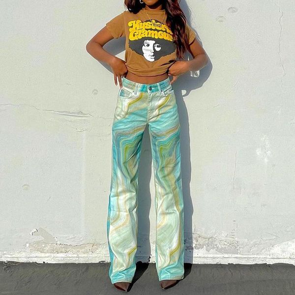 women's pants & capris tie dye print women high waist wide leg jeans loose casual streetwear 2021 summer trousers bottoms vintage, Black;white
women's pants & capris tie dye print women high waist wide leg jeans loose casual streetwear 2021 summer trousers bottoms vintage, Black;white