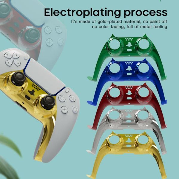 for dual sense controller faceplate colored face plate replacement with 2 thumb grips 5 game playing accessories controllers & j joysticks
for dual sense controller faceplate colored face plate replacement with 2 thumb grips 5 game playing accessories controllers & j joysticks