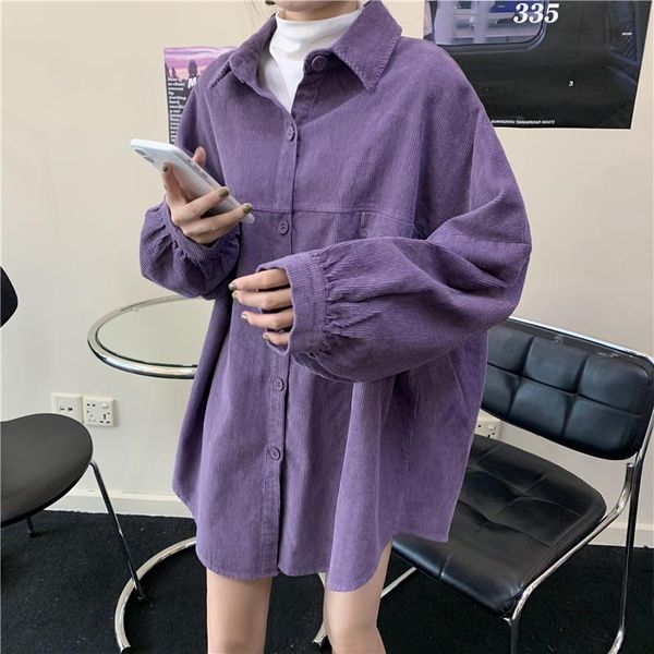 women's jackets corduroy coats for women vintage thick shirt clothing female woolen spring outerwear clothes plus size, Black;brown
women's jackets corduroy coats for women vintage thick shirt clothing female woolen spring outerwear clothes plus size, Black;brown