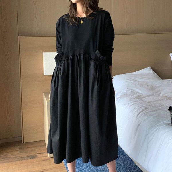 casual dresses 2021 women's spring and autumn long-sleeved ruffled pocket o-neck shirt dress fake two-piece knitted, Black;gray
casual dresses 2021 women's spring and autumn long-sleeved ruffled pocket o-neck shirt dress fake two-piece knitted, Black;gray