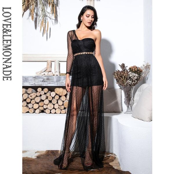 casual dresses love&lemonade black strapless metal circle lace perspective dot mesh fabric cut out long dress lm81672, Black;gray
casual dresses love&lemonade black strapless metal circle lace perspective dot mesh fabric cut out long dress lm81672, Black;gray
