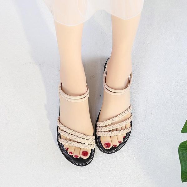 classic women sandals 2021 casual shoes summer slip on flat sandalias feamle beige beach ladies flip flops1, Black
classic women sandals 2021 casual shoes summer slip on flat sandalias feamle beige beach ladies flip flops1, Black