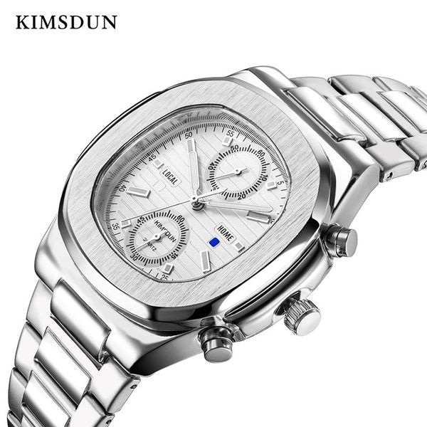 wristwatches kimsdun mens watch 2021 full steel military wrist men 3atm waterproof business luminous quartz clock, Slivery;brown
wristwatches kimsdun mens watch 2021 full steel military wrist men 3atm waterproof business luminous quartz clock, Slivery;brown
