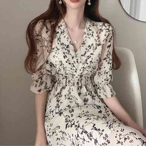 vintage korea fashion clothing summer slim elastic waist a line v neck elegant office lady chic chiffon long dress retro, Black;gray
vintage korea fashion clothing summer slim elastic waist a line v neck elegant office lady chic chiffon long dress retro, Black;gray