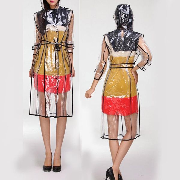raincoats transparent raincoat with belt long jacket windbreaker rain poncho outdoors capa for women waterproof
raincoats transparent raincoat with belt long jacket windbreaker rain poncho outdoors capa for women waterproof