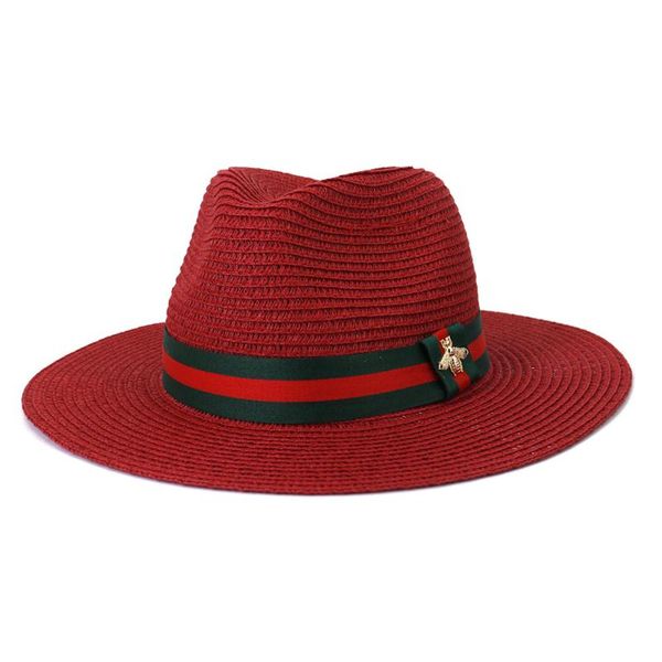 wide brim hats summer lady outdoor beach sun hat women spring paper straw jazz cap sunscreen goth vintage wedding with ribbon, Blue;gray
wide brim hats summer lady outdoor beach sun hat women spring paper straw jazz cap sunscreen goth vintage wedding with ribbon, Blue;gray
