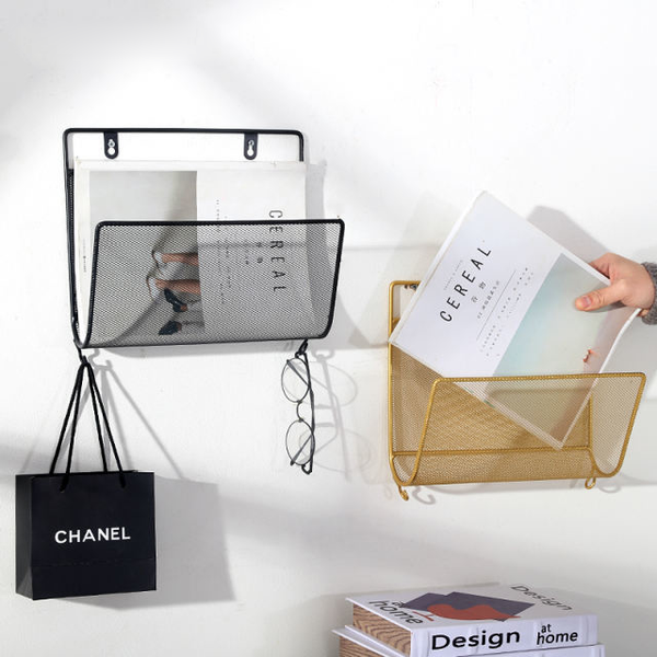 nordic wrought iron net magazine storage rack modern books shelf home wall decoration pendant spaper hanging holder organizer hooks & rails
nordic wrought iron net magazine storage rack modern books shelf home wall decoration pendant spaper hanging holder organizer hooks & rails