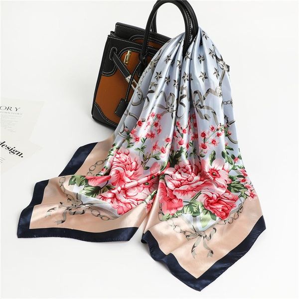scarves printed satin square scarf for women silk shawl hair band foulard hijab neckerchief female 2021 soft vintage head wraps bandana, Blue;gray
scarves printed satin square scarf for women silk shawl hair band foulard hijab neckerchief female 2021 soft vintage head wraps bandana, Blue;gray